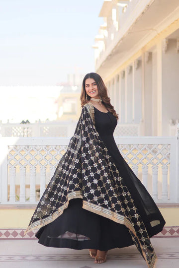 PREMIUM DESIGNER GOWN WITH DUPATTA
