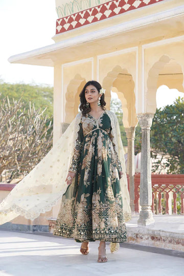 PREMIUM DESIGNER GOWN WITH DUPATTA