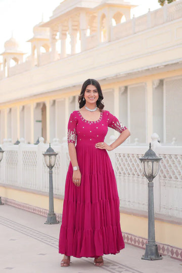 PREMIUM DESIGNER GOWN WITH DUPATTA