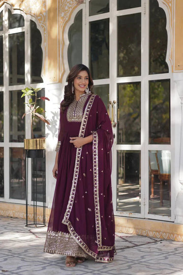 PREMIUM DESIGNER GOWN WITH DUPATTA