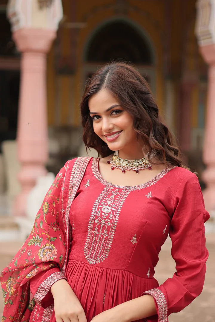 PREMIUM DESIGNER GOWN WITH DUPATTA