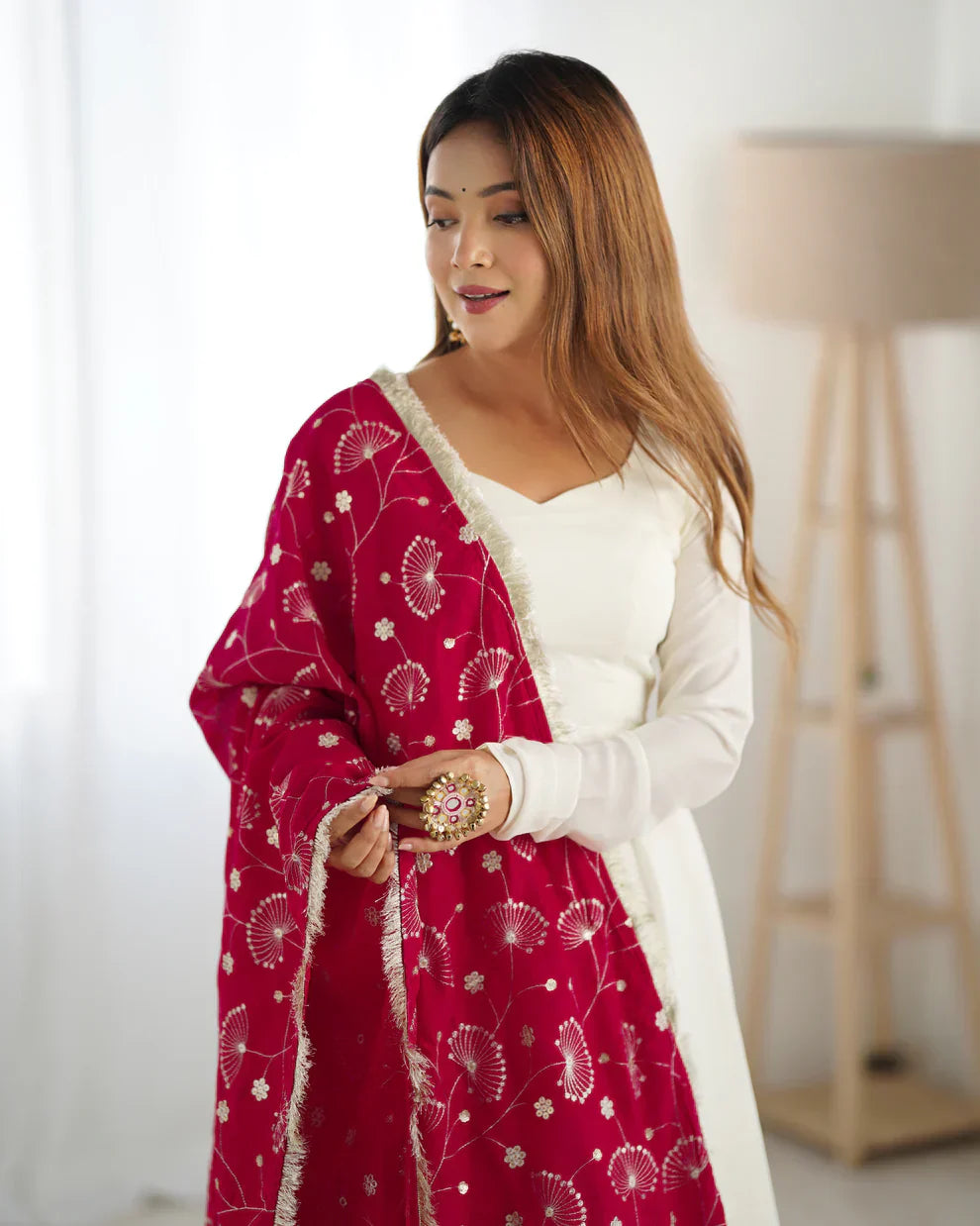 PREMIUM DESIGNER GOWN WITH DUPATTA