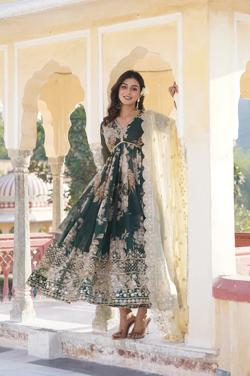 PREMIUM DESIGNER GOWN WITH DUPATTA