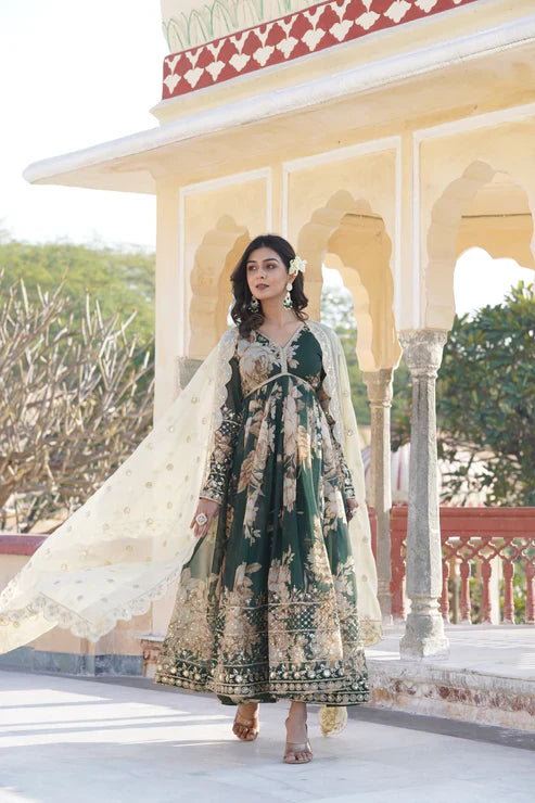 PREMIUM DESIGNER GOWN WITH DUPATTA