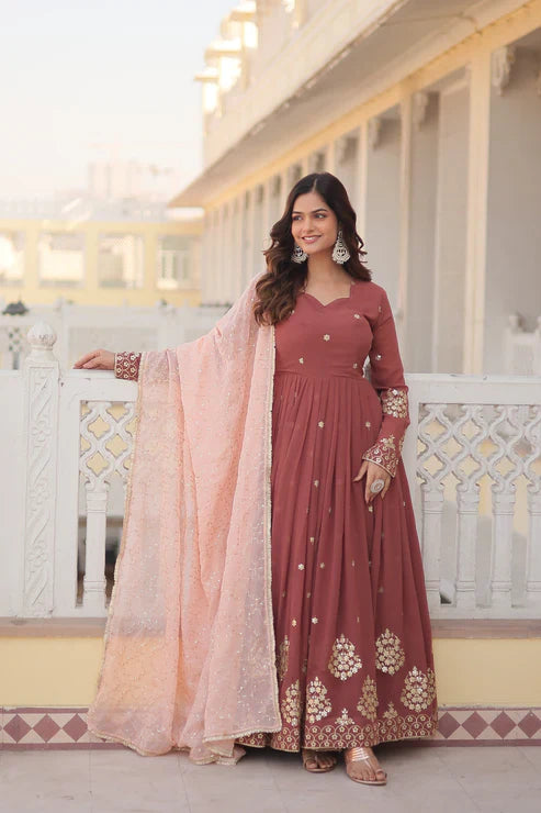 PREMIUM DESIGNER GOWN WITH DUPATTA
