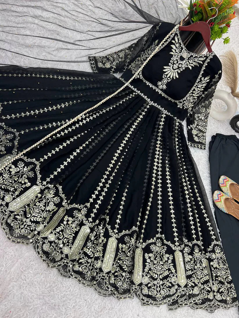 PREMIUM DESIGNER GOWN WITH DUPATTA